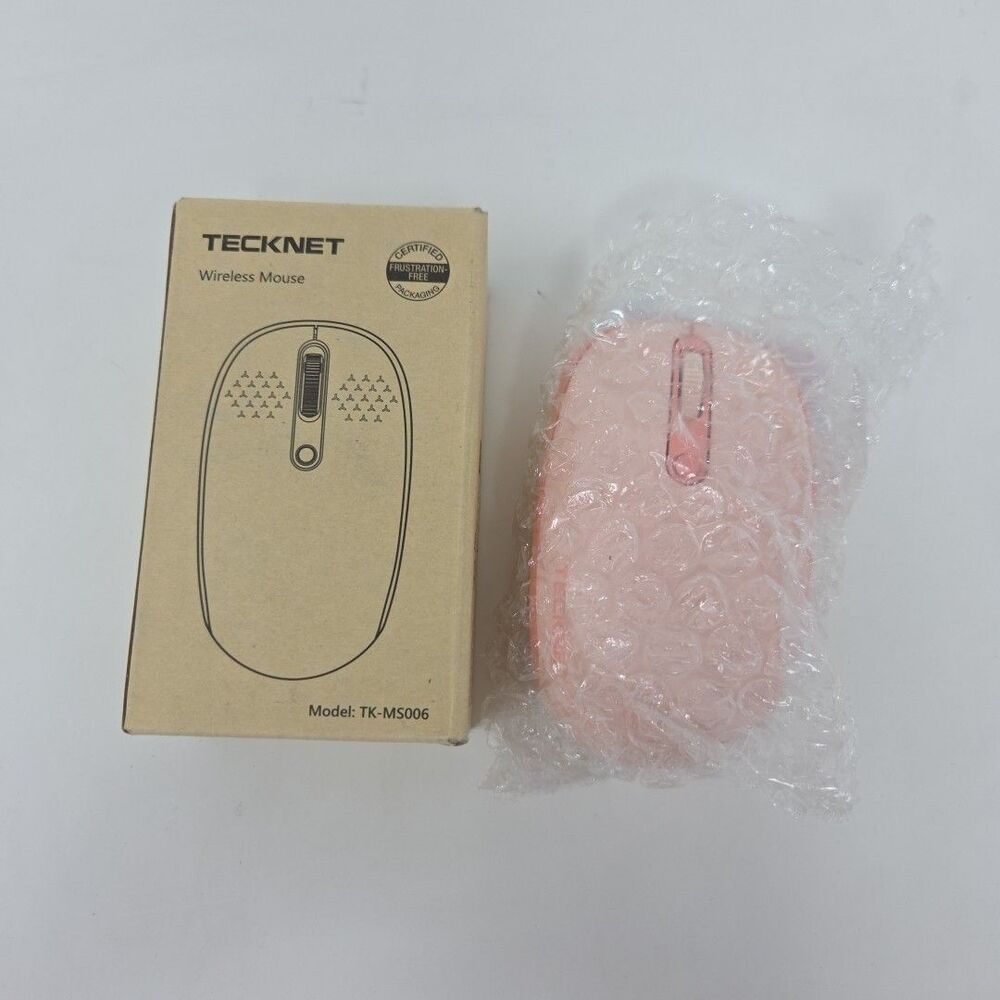TECKNET Wireless Mouse for Laptop, 2.4G Silent Computer Mouse Quiet Click wit...